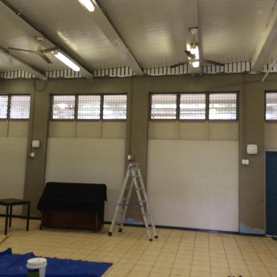 inside